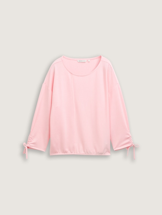 Striped long-sleeved shirt with organic cotton by Tom Tailor