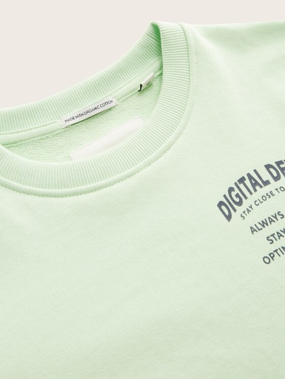 Sweatshirt met print