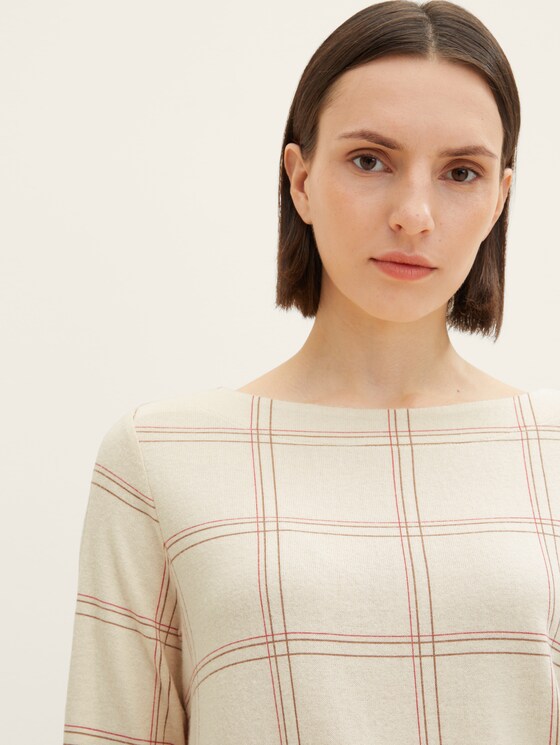 Langarmshirt mit Schleife