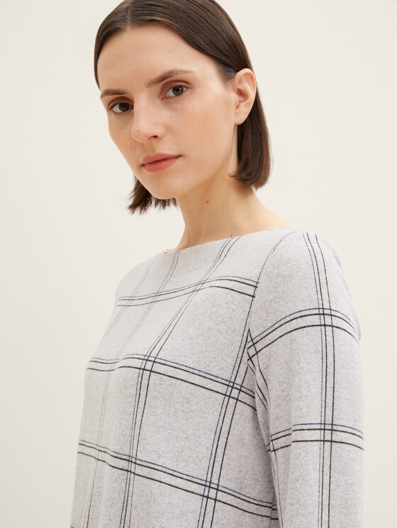 Langarmshirt mit Schleife
