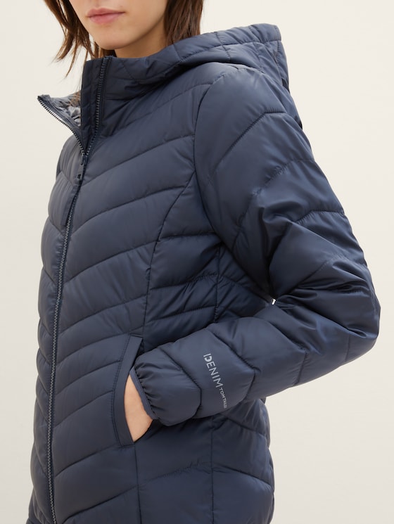 Lightweight jacket with a hood