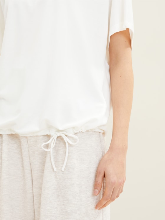 T-Shirt mit Schnürung