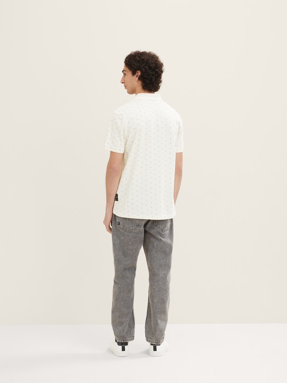 Polo shirt with an all-over print 