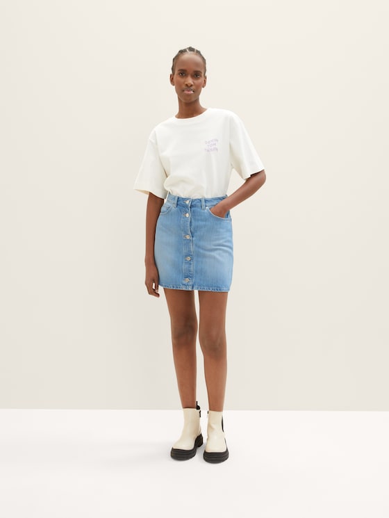 Jeans mini-skirt