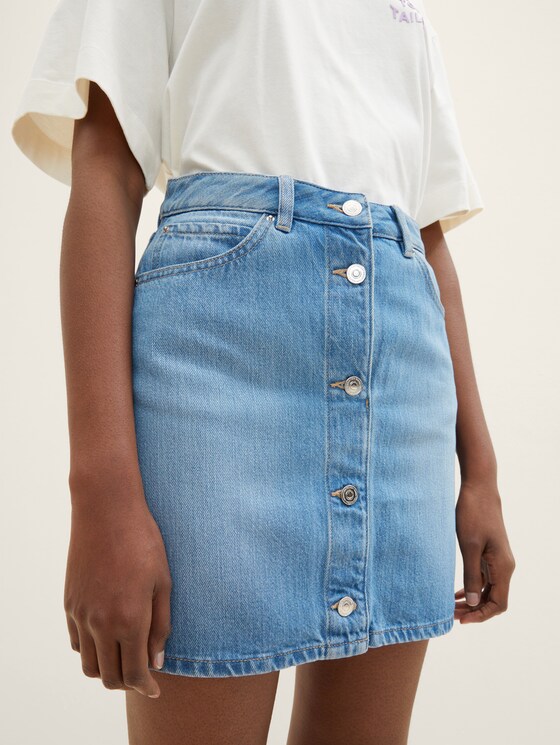 Jeans mini-skirt