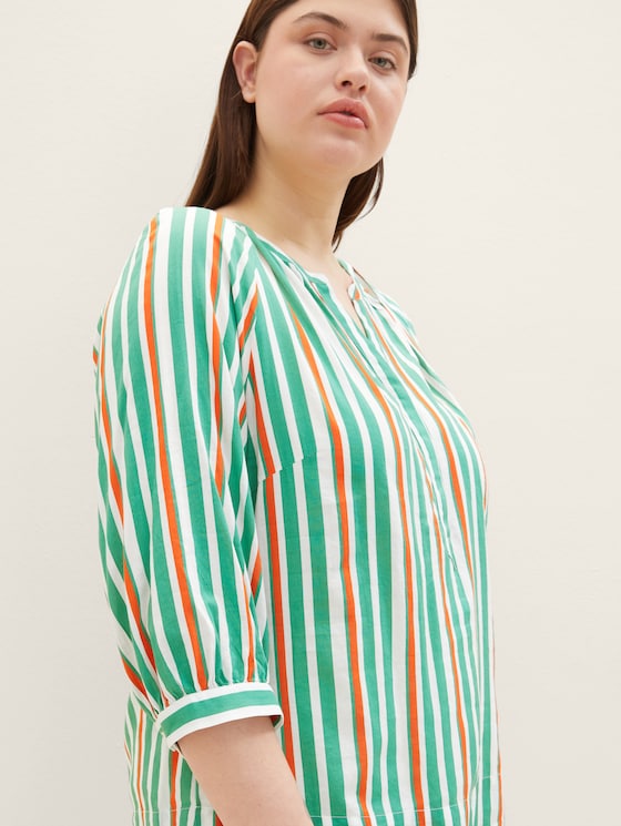 Plus - striped blouse