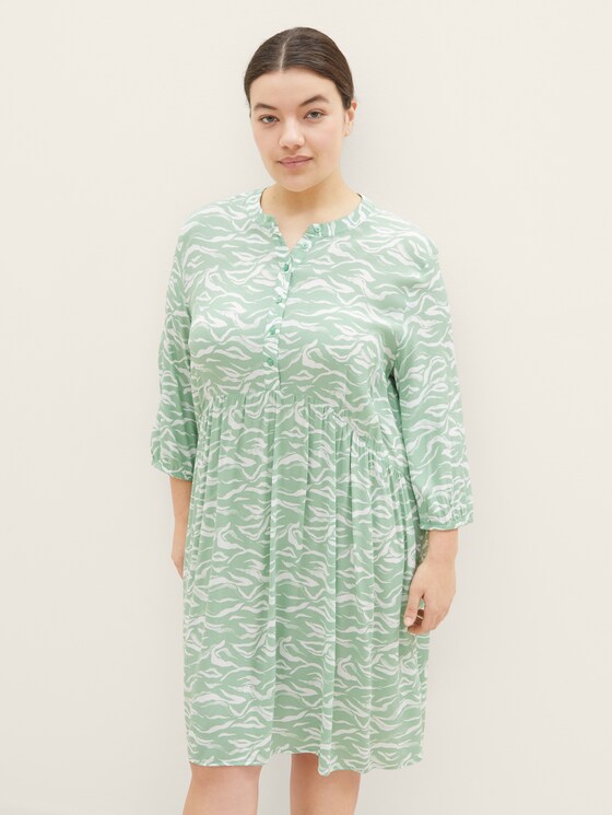 Plus - patterned dress