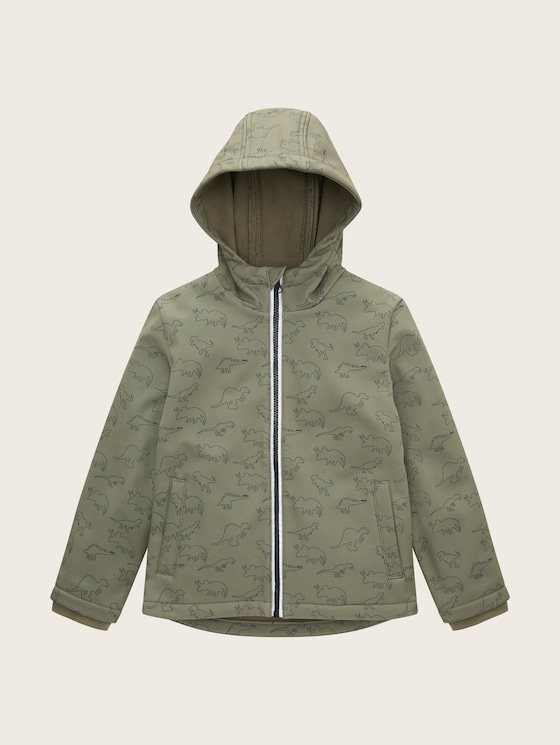 Softshell jacket with a hood