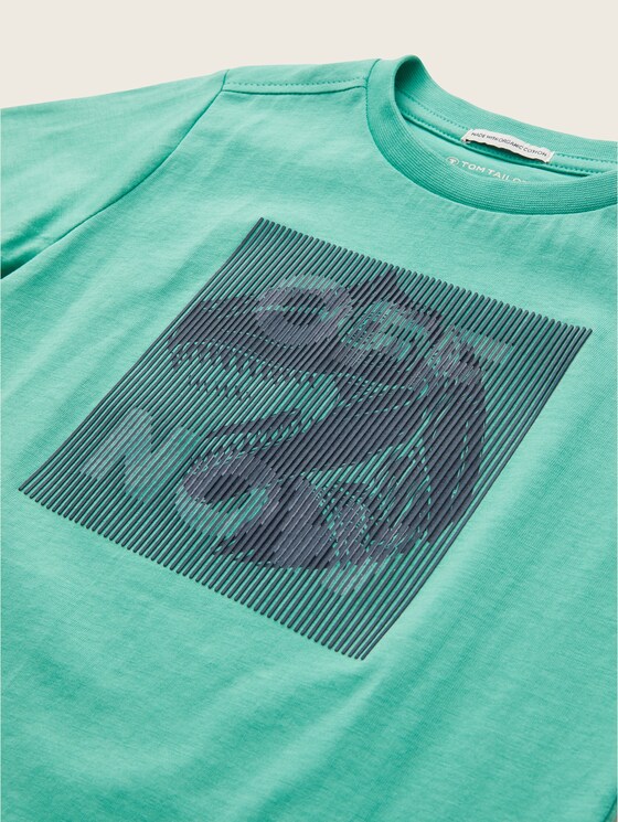T-shirt with a motif print