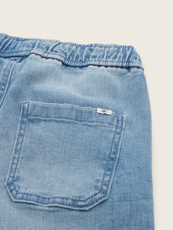 Short en jean avec cordon