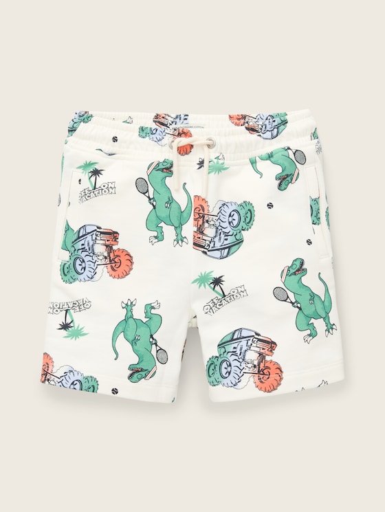 Sweatshorts with an all-over print