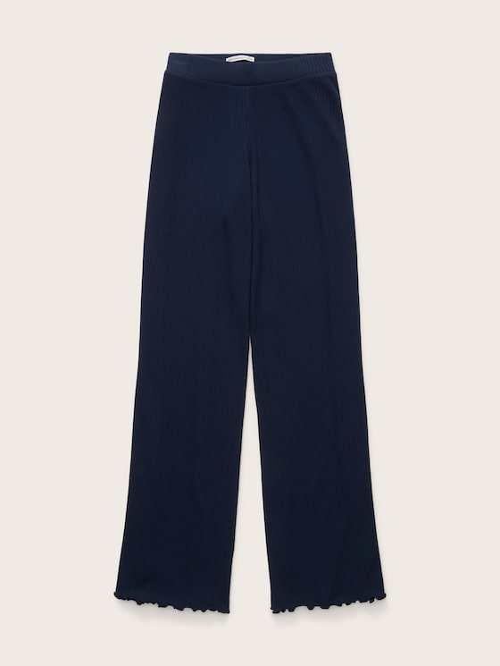 Broek met geribde structuur door Teen Girls, sky captain blue