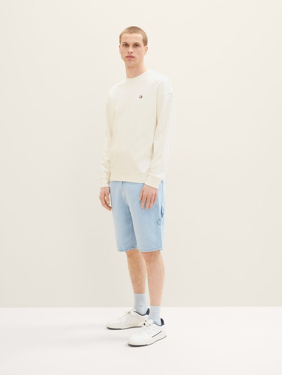 Loose Fit Jeansshorts