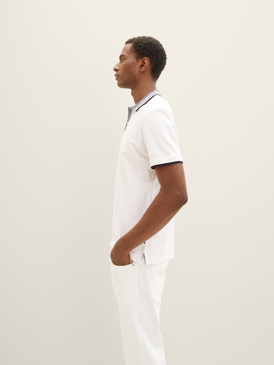Poloshirt von Men, off white