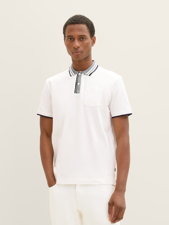 Poloshirt door Men, off white