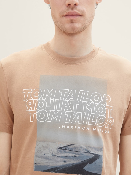 T-Shirt mit Fotoprint von Tom Tailor