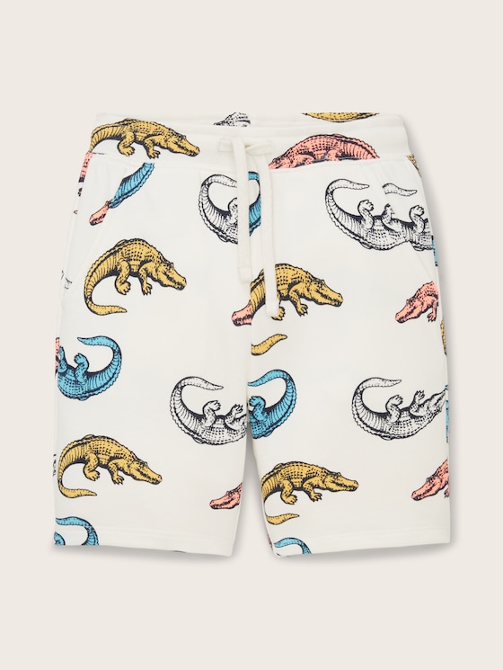 Shorts with an all-over print