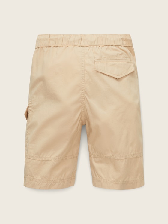 Cargo Shorts mit elastischem Bund von Tom Tailor