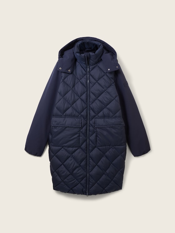 Hybrid Mantel mit abnehmbarer Kapuze von Tom Tailor