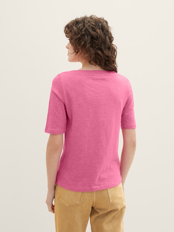 Basic T-shirt by Women, nouveau pink