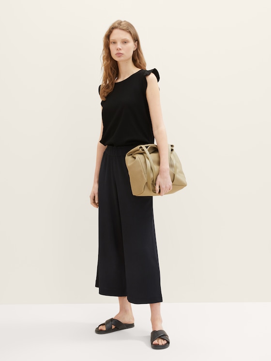 Culottes with texture