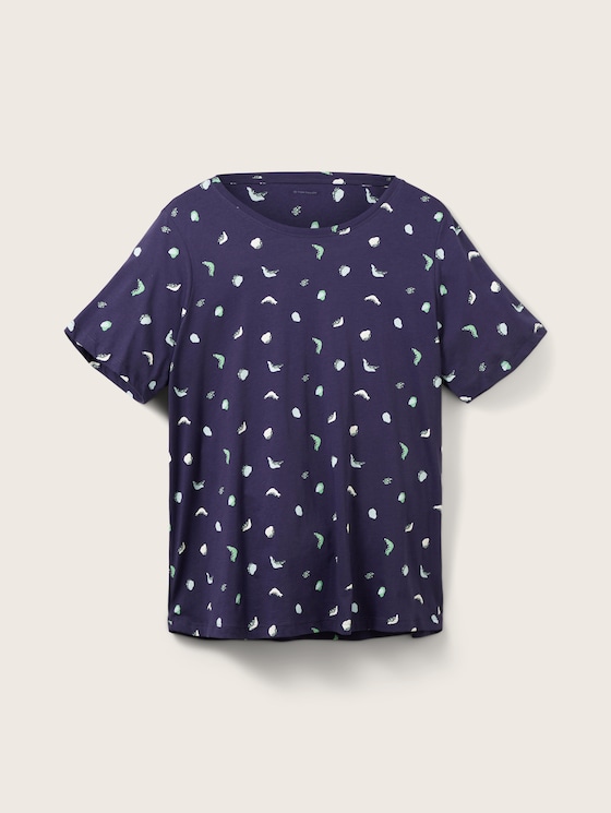 Plus - T-shirt with an all-over print