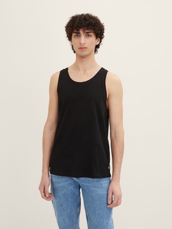 Tank tops in a twin pack by Tom Tailor