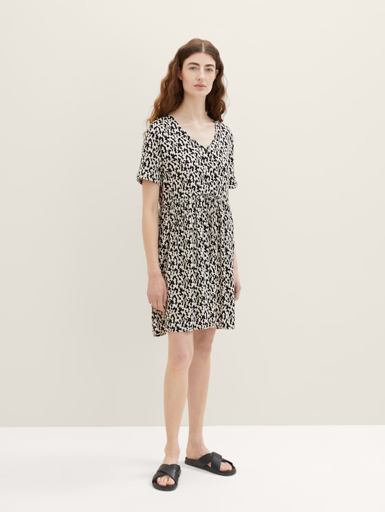 Kleid mit Allover-Print von Tom Tailor