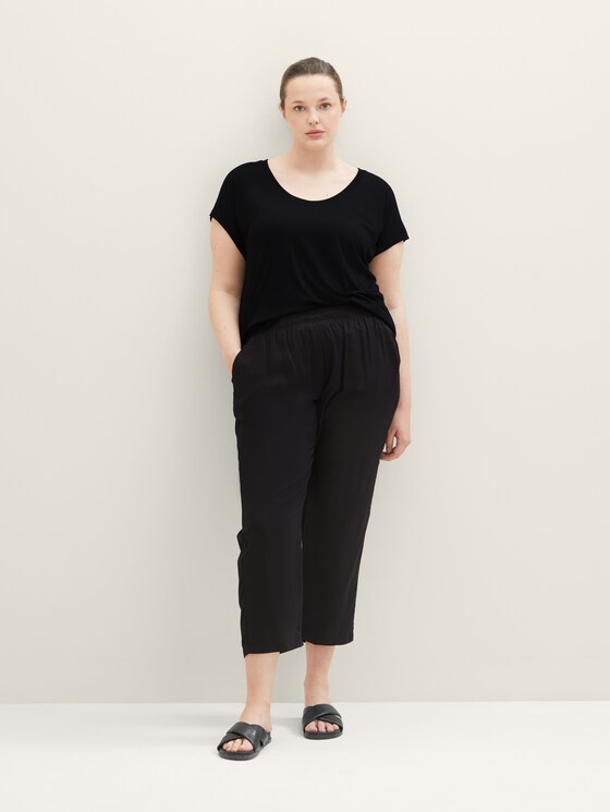 Plus - Loose-fit trousers