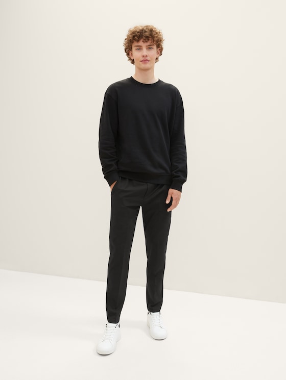 Relaxed Tapered Chino door Denim Male, Black