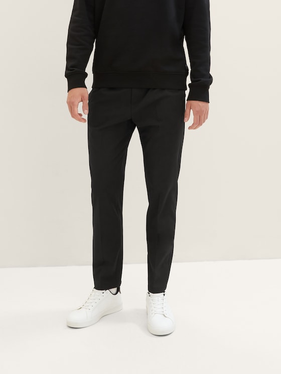 Relaxed Tapered Chino von Denim Male, Black