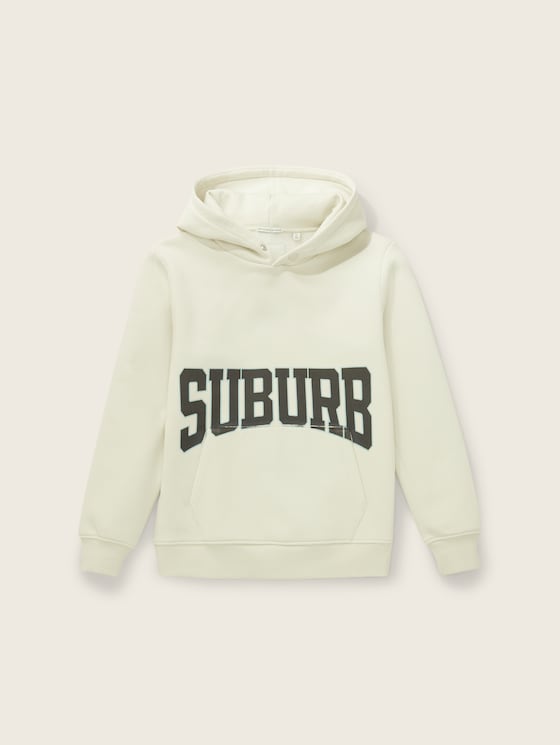 Hoodie with a print