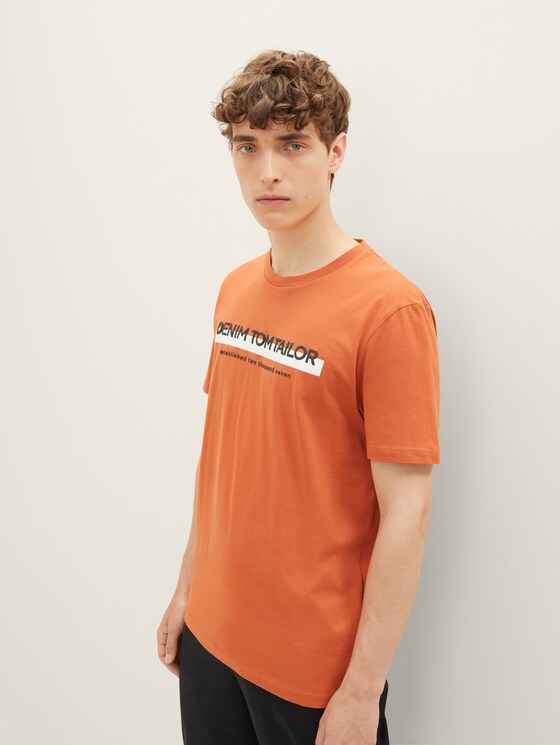 T-shirt met logoprint