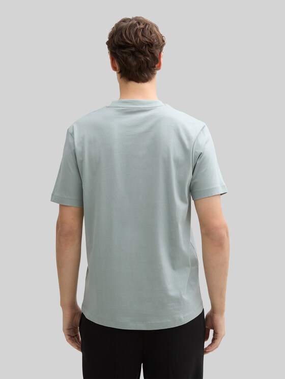 TOM TAILOR T-shirt con stampa - creme/avorio