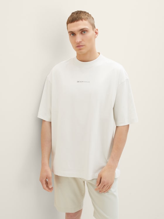 Oversized T-shirt with a print