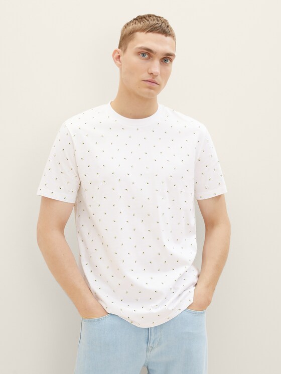 T-Shirt mit Allover-Print