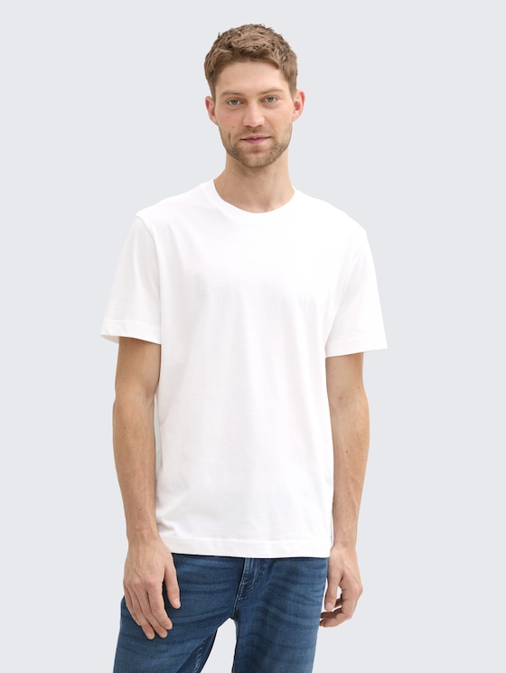 Basic T-Shirt im 2er-Pack von Men, White