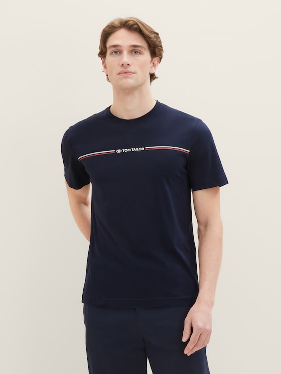 T-shirt with a print by Tom Tailor