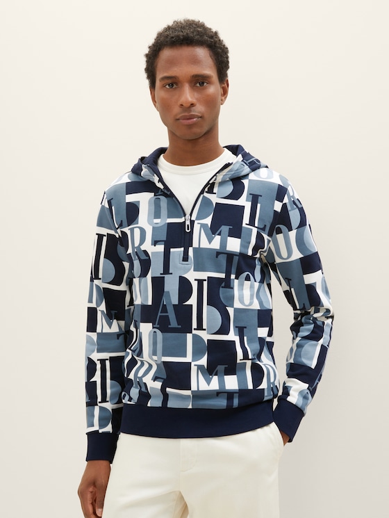 Sweatshirt with an all-over print