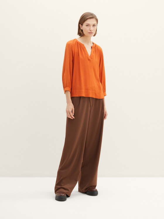 Blouse in gemêleerde look