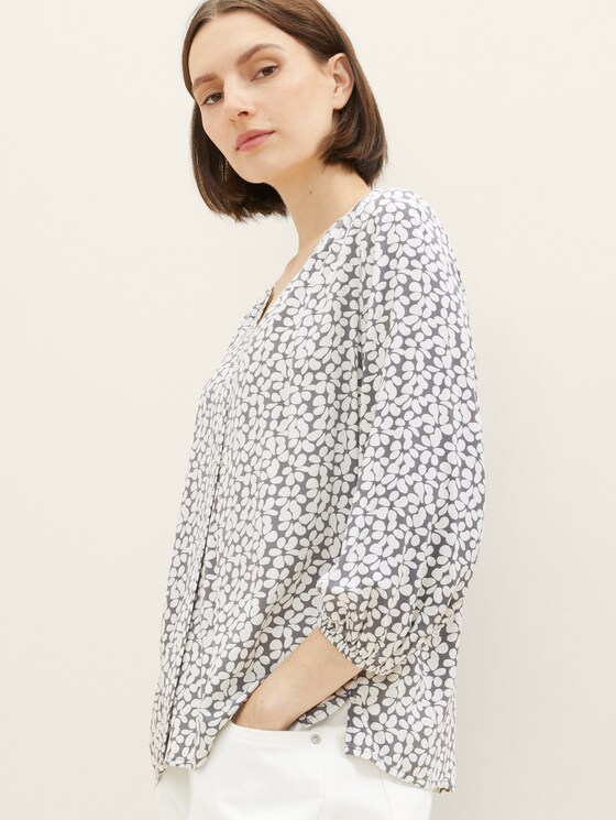 Bluse mit Print