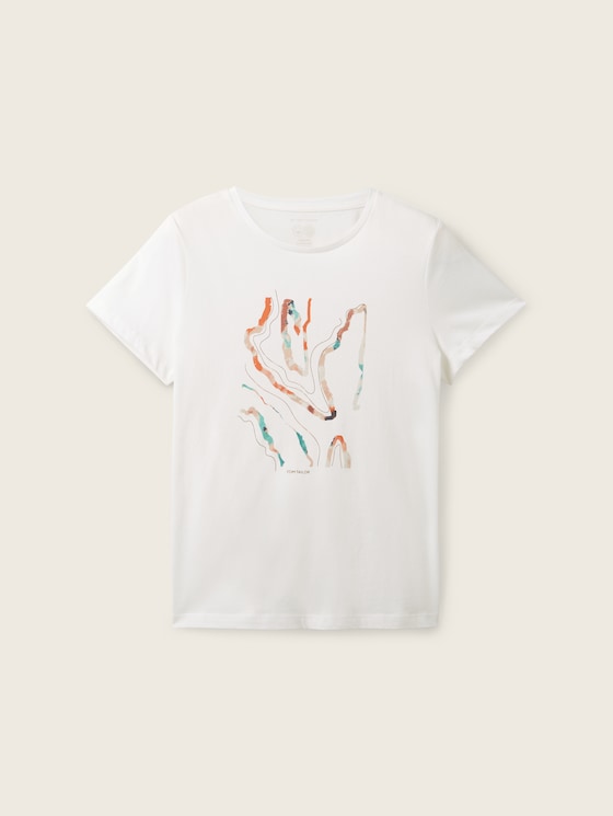 T-shirt with a print by Tailor Tom