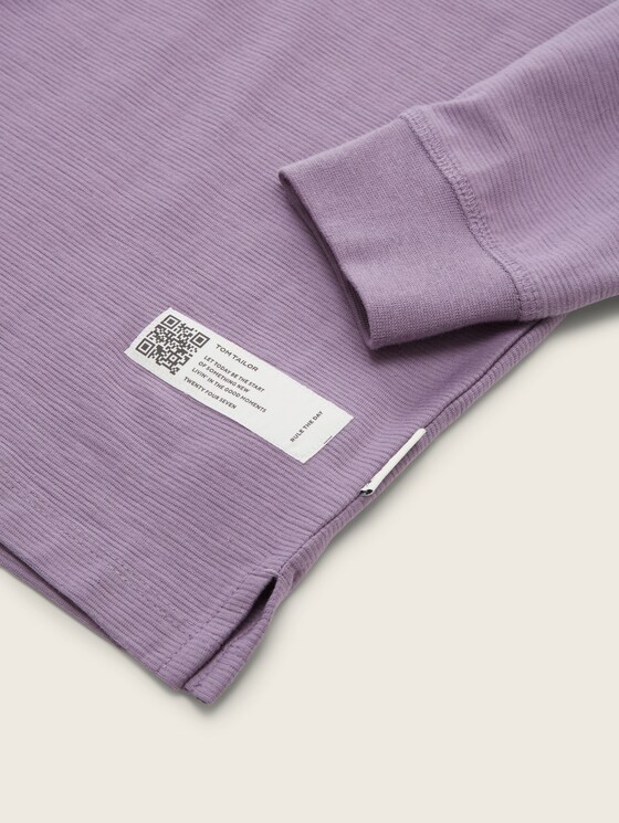 Oversized Langarmshirt