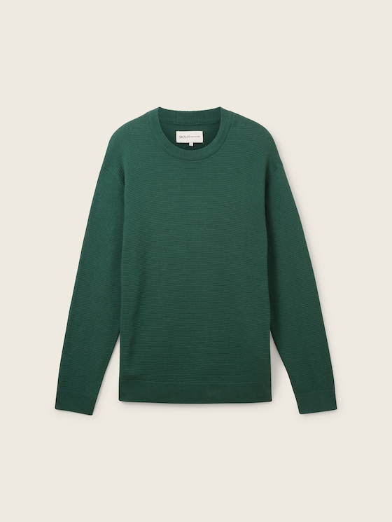 Pullover mit Struktur