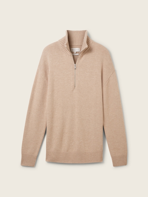 Relaxed Troyer-Strickpullover