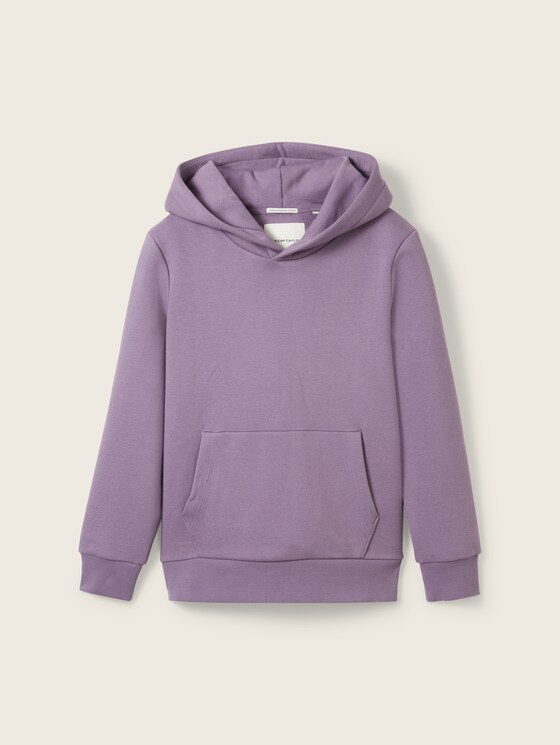 Hoodie with organic cotton