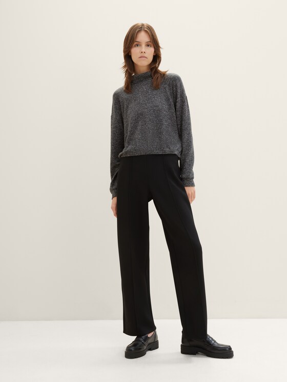 Sweatshirt mit Rollkragen