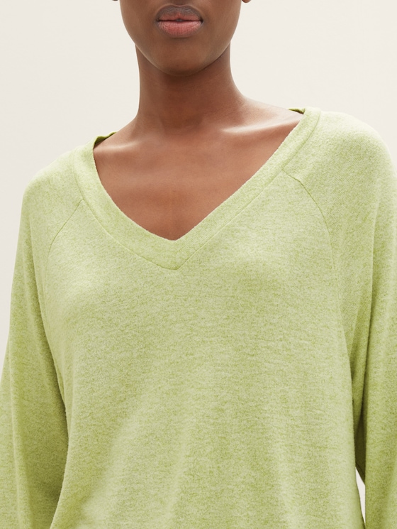 T-shirt aspect chiné