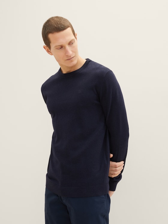 Basic knitted sweater