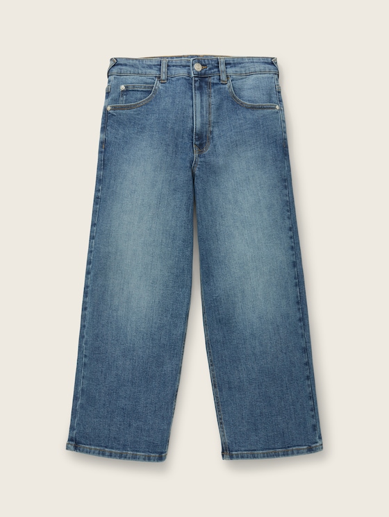 Wide Leg Jeans door Teen Boys, Blue Denim